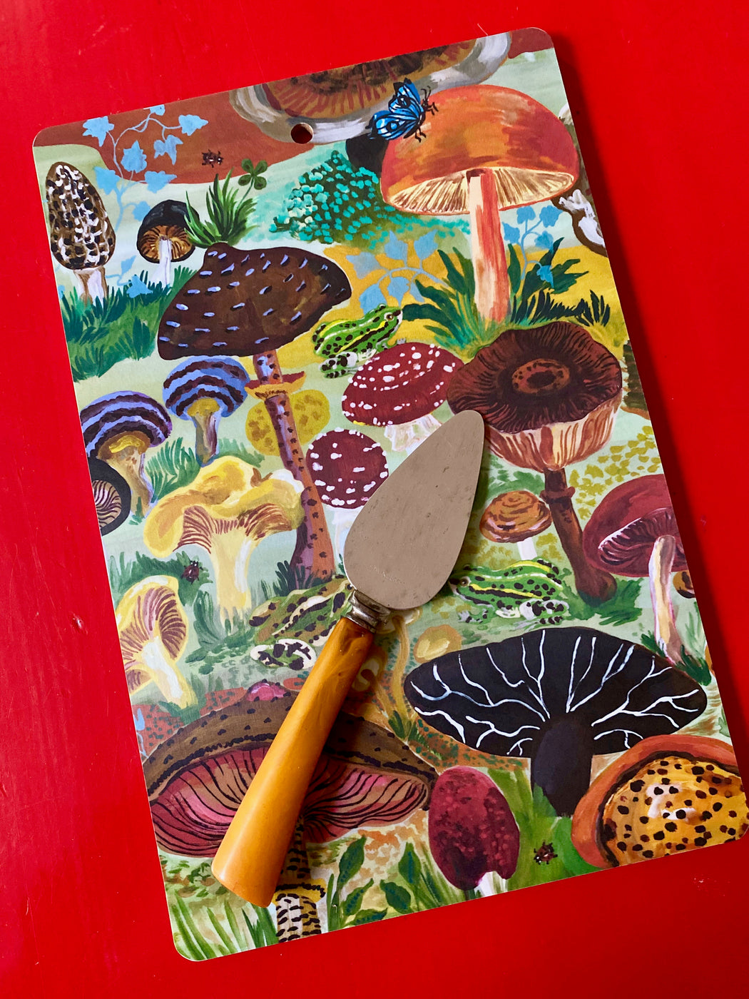 Nathalie Lete "Mushroom Forest" Cutting Board
