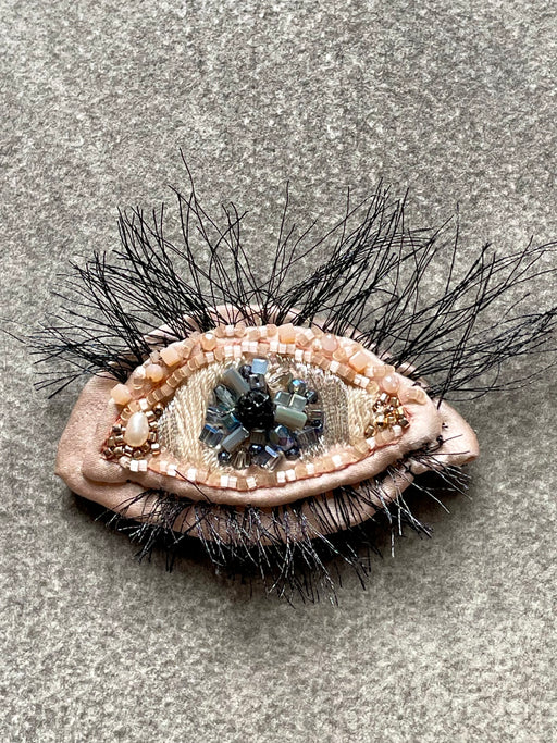 "Loving Eye" Brooch by Cynthia de Bellechasse