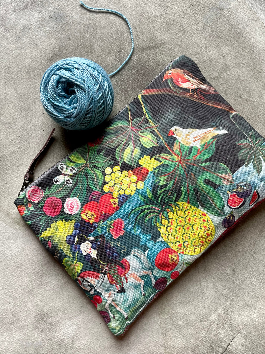 Nathalie Lete "Still Life with Pineapple" Pouch