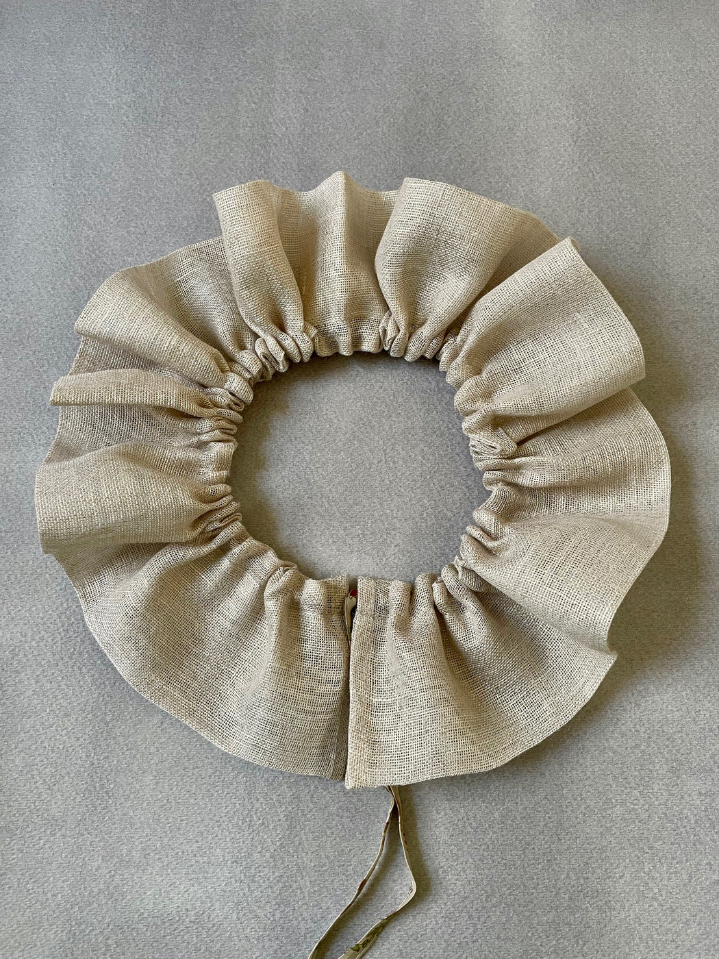 Ruffled Linen Collar by Emma Mierop