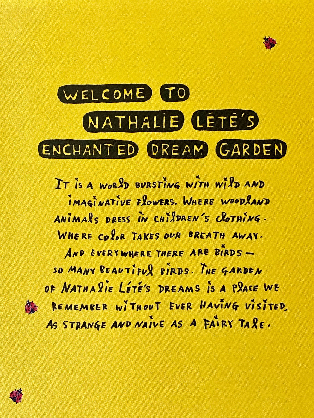 "In The Garden of My Dreams" by Nathalie Lete