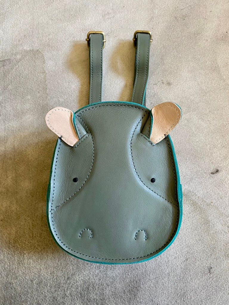 Donsje Little Leather "Hippo" Backpack