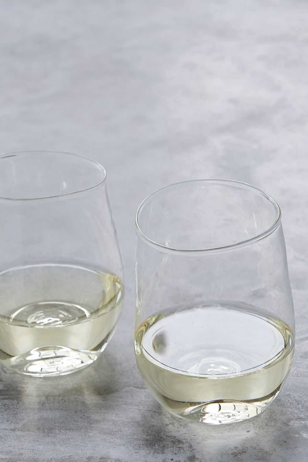 Malfatti Glassware Hand-Blown White Wine Glasses