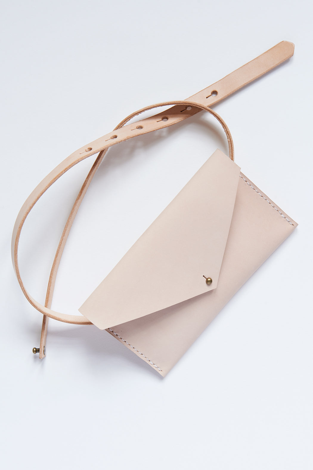 Natural Leather Waist Purse by Pike Leather