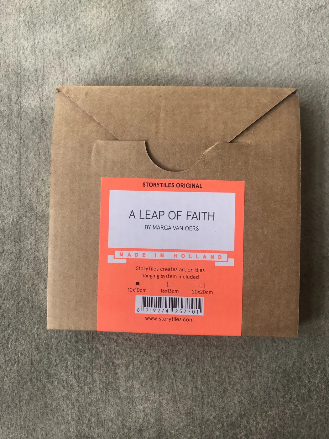 "Leap of Faith" Story Tile by Marga Van Oers