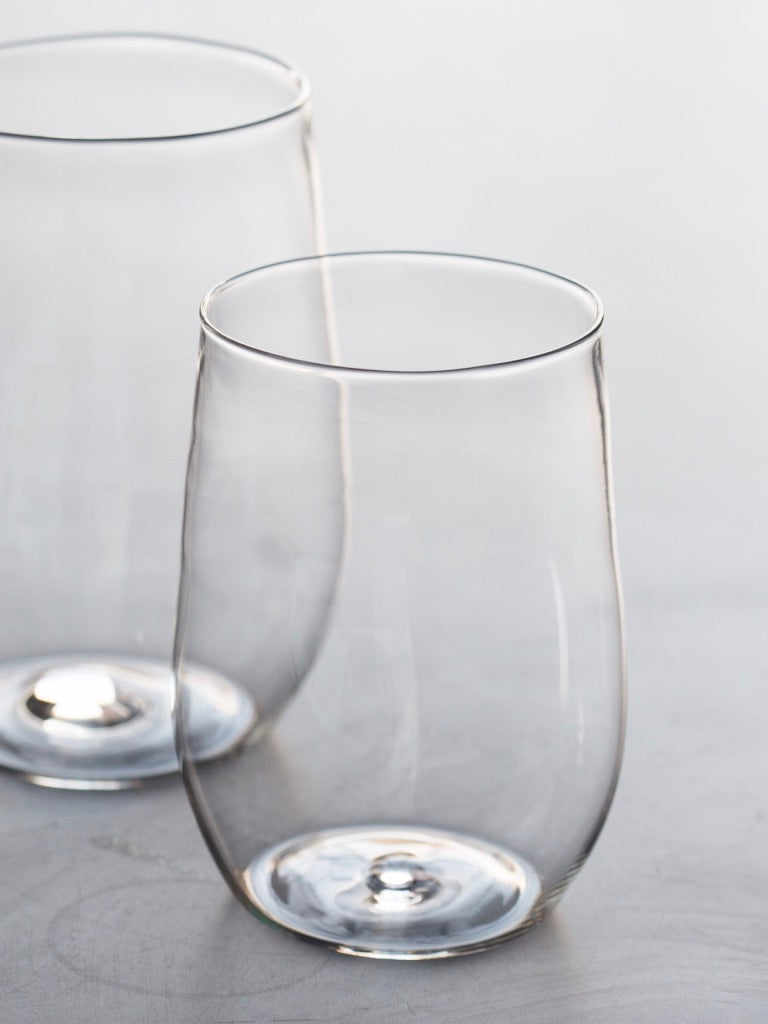Malfatti Glassware Hand-Blown White Wine Glasses