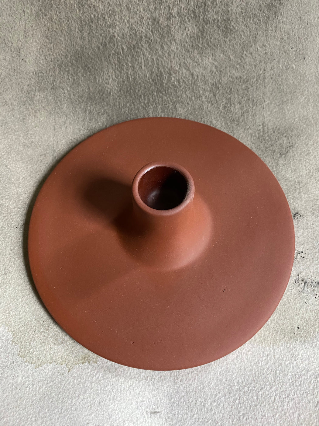 Terra Cotta Candleholder