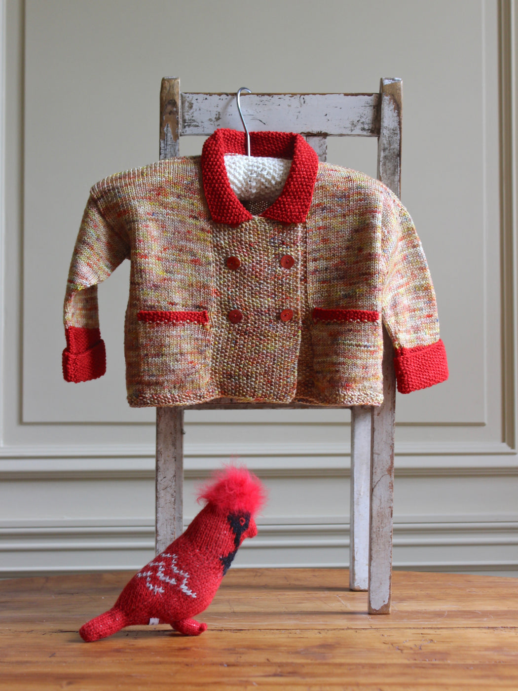 Aunt Debbie's Hand-Knit Children's Sweater (2 - 3 years)
