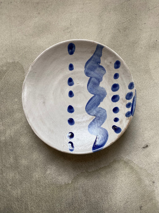 FD Pottery Footed Snack Bowl