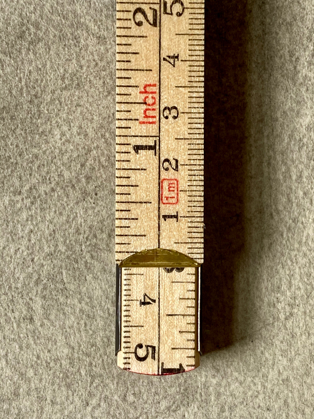 Merchant and Mills Wooden Folding Rule