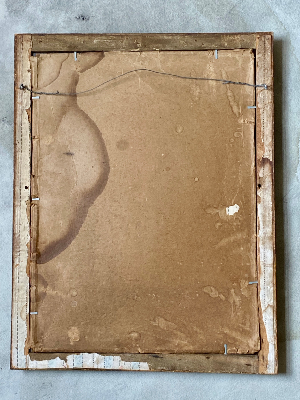 Vintage Tramp Art Picture Frame