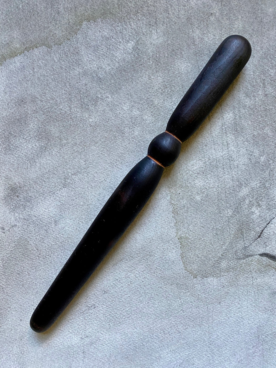 Hand-Carved Spurtle - Charred Maple