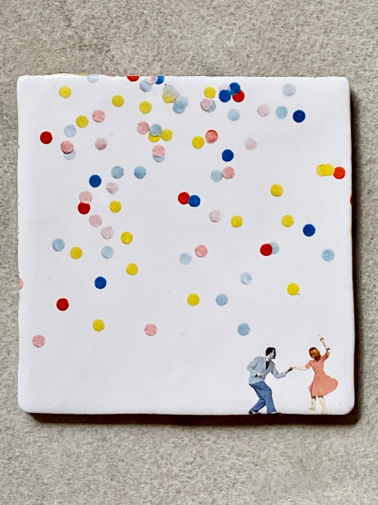 "Feast of Love" Story Tile by Marga Van Oers