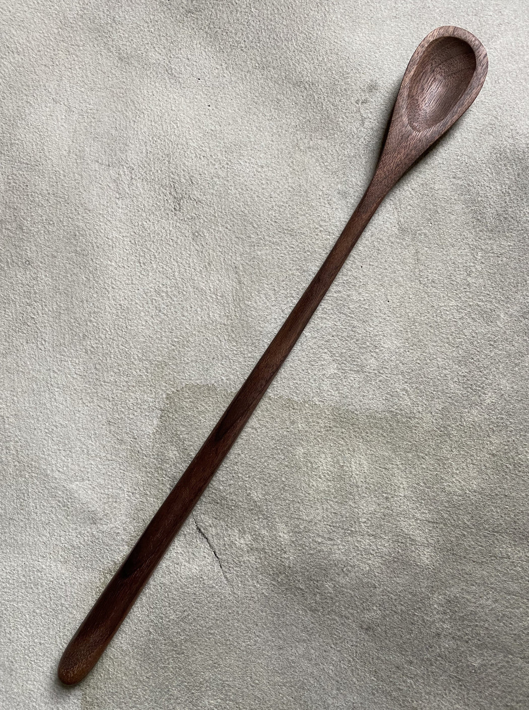Hand-Carved Stir Spoon - Walnut